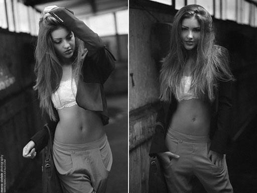 modella book composit servizio fotografico fashion moda firenze toscana posa studio